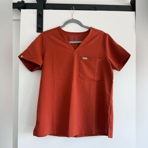 Figs Auburn Catarina Scrub Top